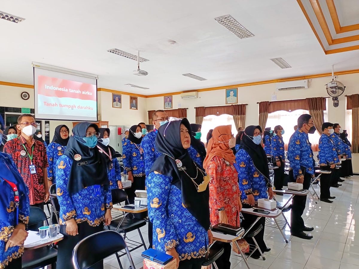 Sosialisasi Penyusunan Sasaran Kinerja Pegawai Dan Penilaian Kinerja Pegawai Negeri Sipil Tahun 7846