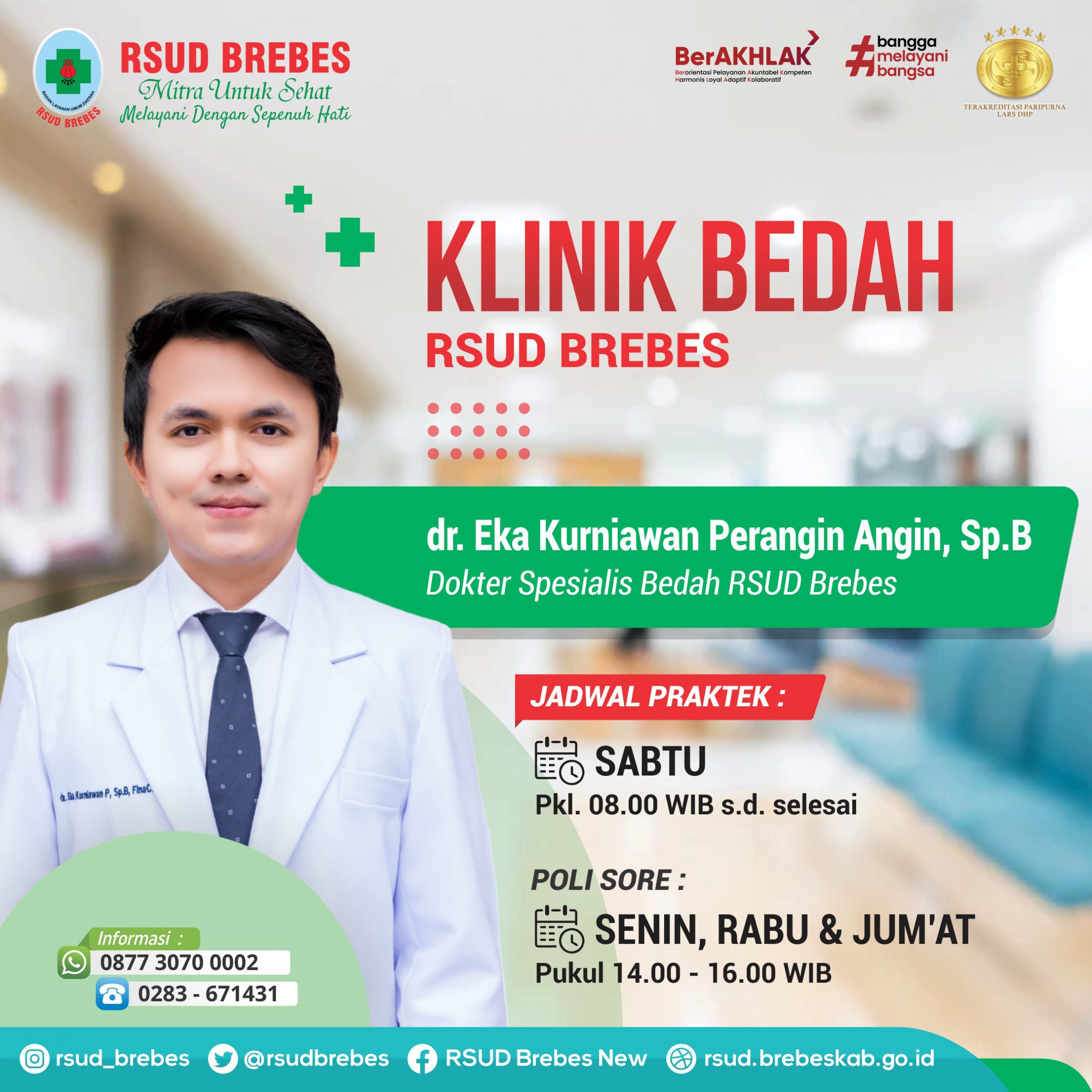 Dr Eka Kurniawan Perangin Angin Sp B Rsud Brebes